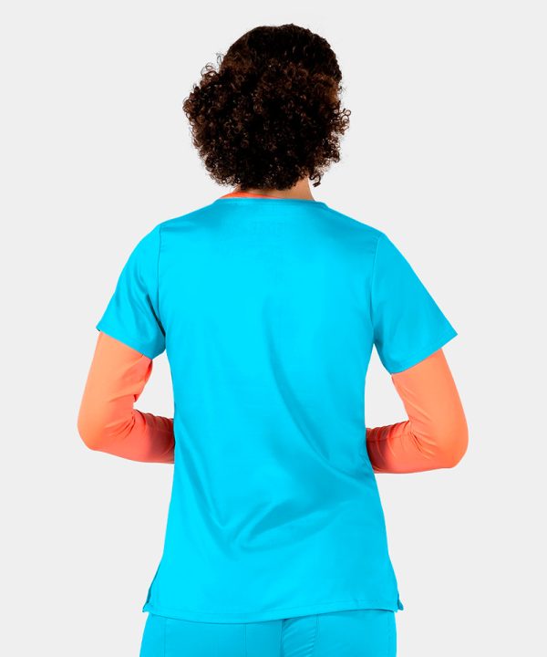 Alternative view of Women's V-Neck Top | 2801