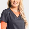 Women's Mock Wrap Knit Side Top | 2803 10 Women's Mock Wrap Knit Side Top | 2803 - Image 3