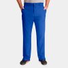 Edge by IRG 6851 MensHalfElasticWaistbandPant RoyalBlue RYL 01 IRG Scrubs - IRG Scrubs