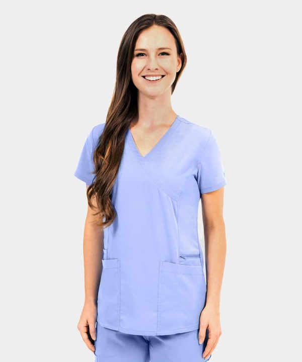 Women's Mock Wrap Top | 181002