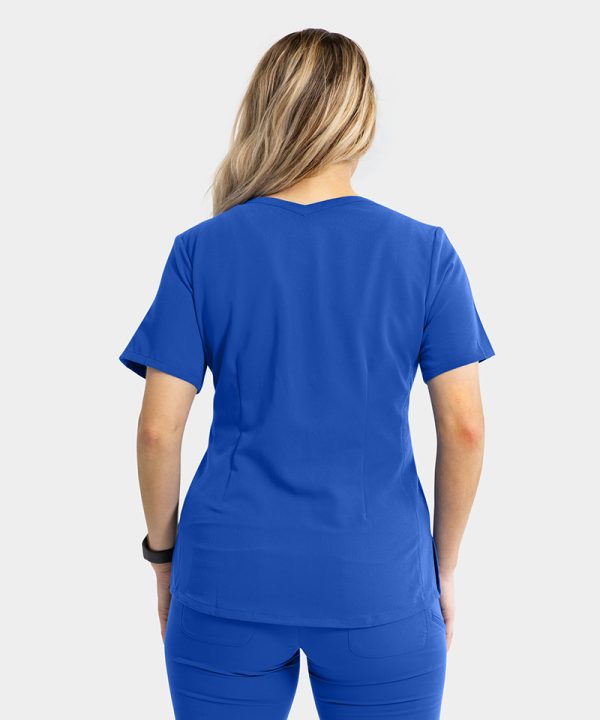 Alternative view of Women's V-Neck Scrub Top | 3803