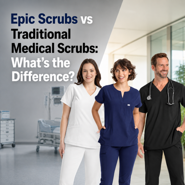 Epic Scrubs vs Traditional Medical Scrubs: What's the Difference-square